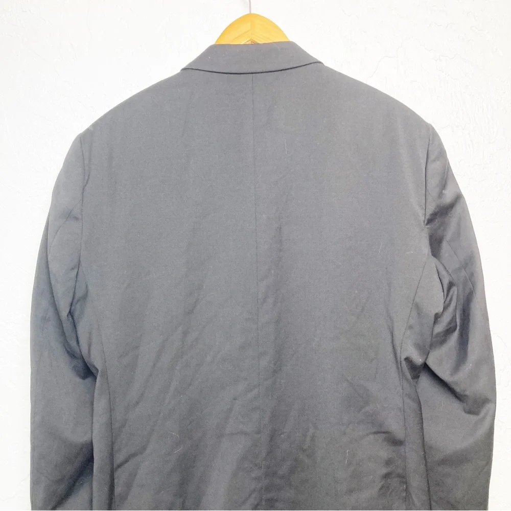 Kenneth Cole Awearness blazer solid black 40L slim fit
